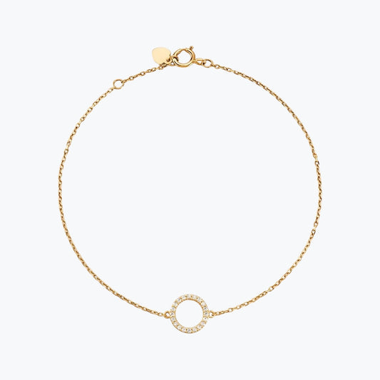 bracelet argent 925 doré or 18 K