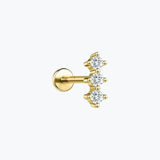 flat piercing titanium magical or